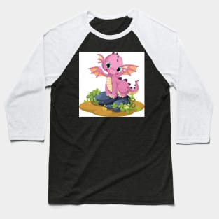 kids dino fun Baseball T-Shirt